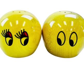 "Alessi" Italian Salt & Pepper Shakers - Signed "Twergi Made In Italy"