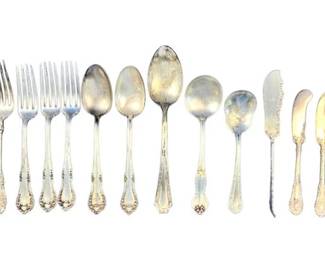Vintage Silver Plate Flatware Collection