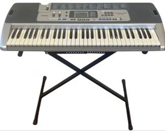 Casio LK-100 61 Key Electronic Keyboard With Tutorial Lighting System