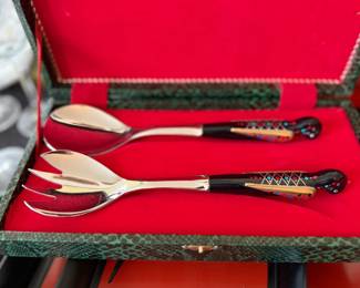 Jezzine firebird serving set, never used!