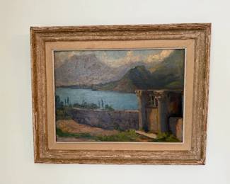 ANTIQUE french painting