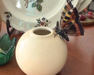mini butterfly vase made in bavaria