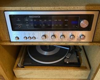 vtg stereo turntable console