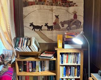 wool wall tapestries and more boooooks
