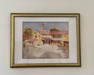 original watercolor painting