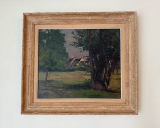 ANTIQUE french painting