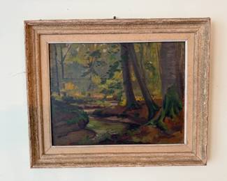 ANTIQUE french painting
