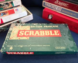 vtg french scrabble game