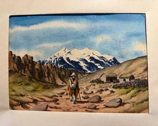 original watercolor unframed