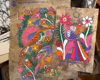 latin america bark paintings