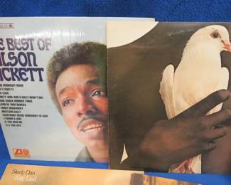 Lot 363. 12 LPs including Steely Dan, Blood Sweat and Tears, Fleetwood Mac Bare Trees, Santana, Wilson Pickett, and more