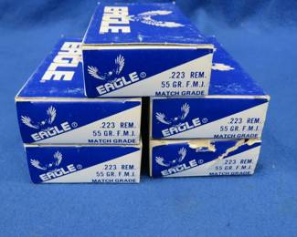Lot 271. 100 Eagle 223 Rem rounds