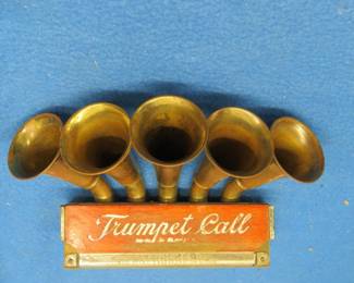 Lot 125. Hohner Trumpet Call. No original wooden box. Does not work on most holes
