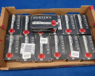 Lot 198. 130 Herter's Double Round Ball (.650), 12-gauge defense rounds