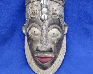 Lot 88. Handcrafted mask from an unknown origin