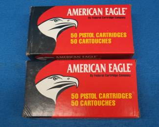 Lot 94. 100 American Eagle 45 auto. 230-grain FMJ.