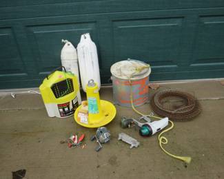 Lot 134. Everything but the fishing boat