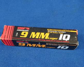 Lot 273. 20 Aguila IQ 9mm rounds