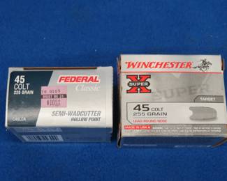 Lot 267. Forty 45 Colt rounds