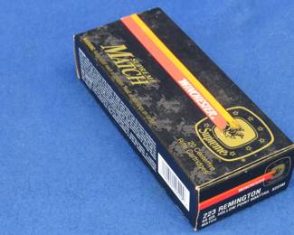 Lot 268. 20 Winchester Supreme Match 223 Remington rounds