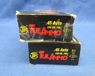 Lot 151. 100 TulAmmo .45 Auto rounds