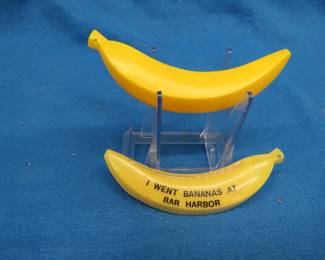 Lot 172. Plastic advertising "I went Bananas at Bar Harbor" harmonica