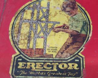 Lot 338. 1938 Gilbert #7 1/2 Erector set