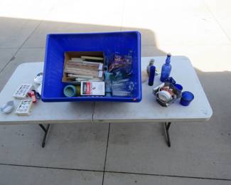 Lot 253. Household box lot