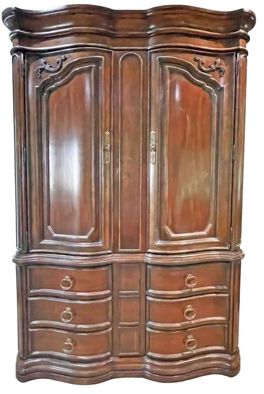 Bernhardt Armoire Knotty Cherry Walnut