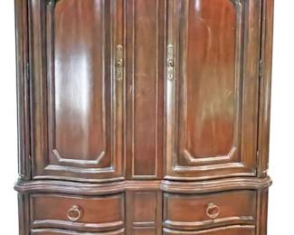 Bernhardt Armoire Knotty Cherry Walnut