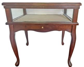 Bombay Curio Display Side Table