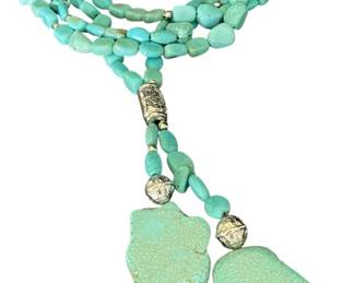 New with Tags Chico Turquoise Necklace