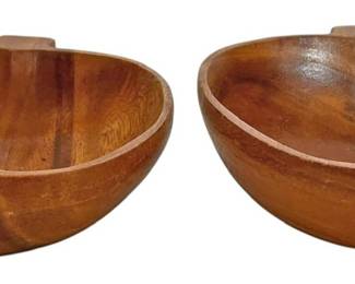 Wooden Apple Bowls
