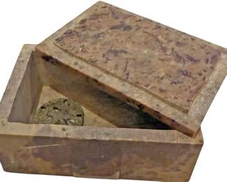 Vintage Soapstone Box