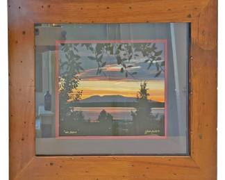 Framed Todd Salat Photograph