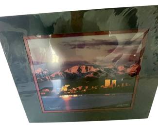 Matted Todd Salat Photograph