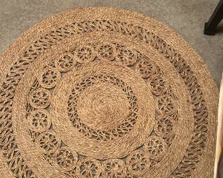 Sisel round rug 