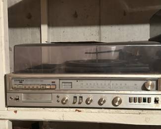 Vintage turntable 