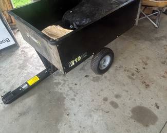 Gardne cart for lawnmower 