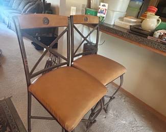 Pair of matching barstools