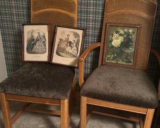 Set of 6 matching chairs 