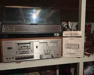 Vintage Marantz cassette player