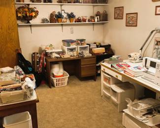 Sewing room