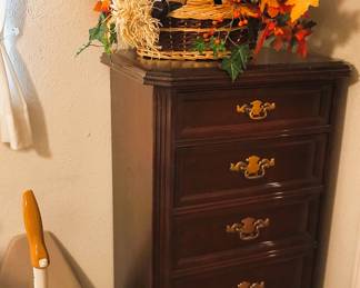Tallboy and fall decor