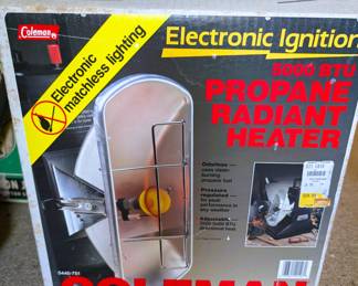 Coleman radiant heater