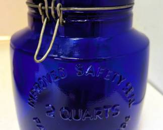 Blue jar