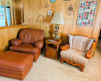 Armchair and recliner