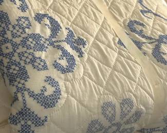 Cross Stitch Coverlet