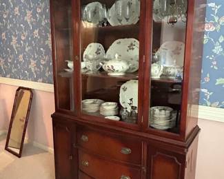 Mahogany China Cabinet