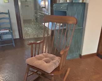 Mid Century Boston Rocker